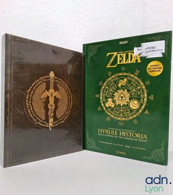the legend of zelda and hyrule historia book set