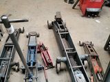 a lot of tools that are laying out on the floor