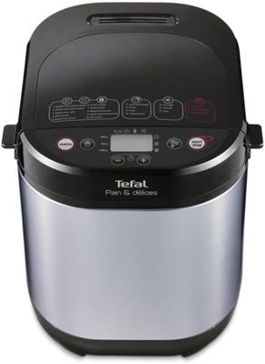 263// Machine à pain Tefal PF240E38, noir/acier inoxydable r…