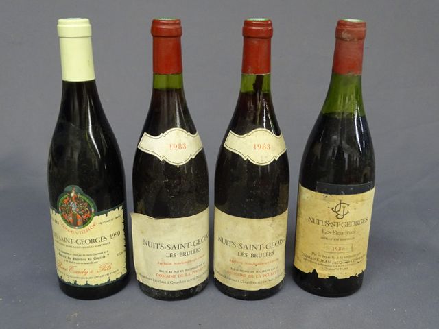 NUITS SAINT GEORGES, DOMAINE DE LA POULETTE, Les Brûlées, 2 boute...