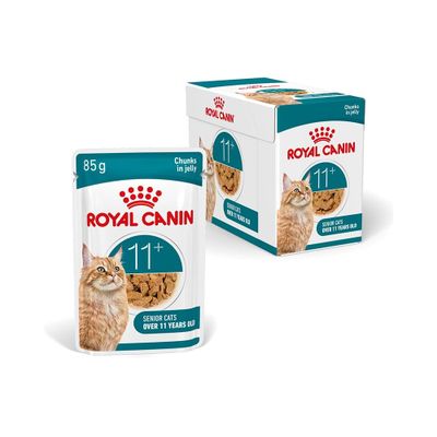 ROYAL CANIN - Aliment pour chats seniors 11+ - Paquet conten…