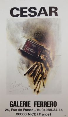 CÉSAR BALDACCINI dit « César » ( 1921-1998 né à Marseille )