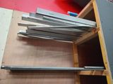 several pieces of metal are stacked on top of each other