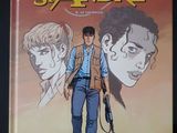 la couverture d'une bande dessinée représentant un homme tenant un pistolet
