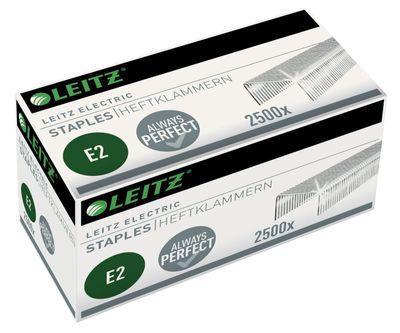 LEITZ - Boîte de 2500 agrafes E2 - Capacité 20 feuilles - Ac…