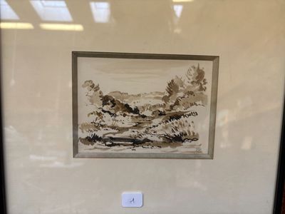une photo d'un tableau accroché au mur