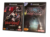 deux jaquettes du jeu « Eternal Darkness » et « Eternal Darkness »