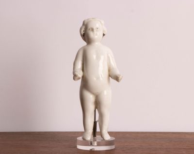 Frozen Charlotte en porcelaine tendre XIX°