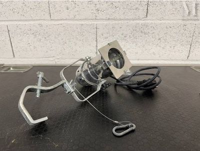 an image of a lamp that is on a table