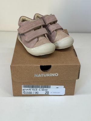 Paire DE Chaussures Enfant Naturino Kolde VL Taille 20 Rose …
