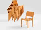 a lot of chairs that are arranged in a row