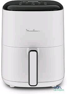an image of a white air fryer sitting on top of a counter