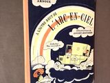 a book with a picture of a man driving a truck