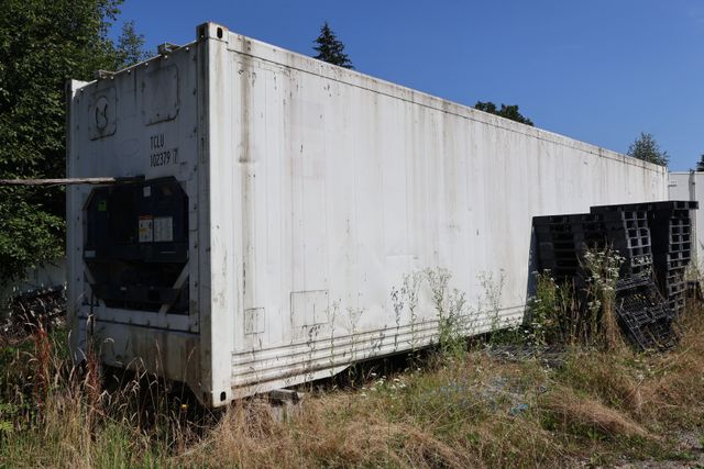 Container frigorifique 40 pieds groupe logé CARRIER