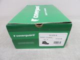 a green box that has a pair of shoes in it