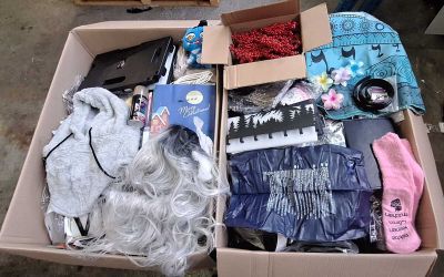 278 / 1 palette de 145 kg de mix ( perruque , doudou, …