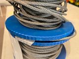 a pile of wires that are on top of a table