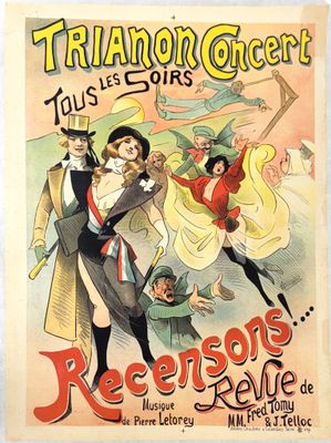 une affiche annonçant la sortie de la version française du film « » de la version française du