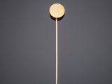 a close up of a toothpick with a wooden stick sticking out of it