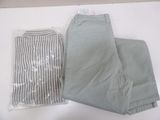 a pair of pants that are sitting on a table
