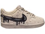 nike air force 1 low splate cream / black