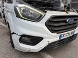 a close up of a car with the hood open