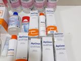 many different types of toothpaste and toothpaste products on the counter