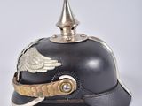 helmet of a german officer of the imperial army of germany