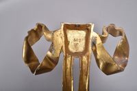 Suite de quatre appliques à trois bras de lumière aux cors d… (photo 5)