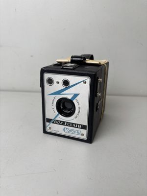 a small camera that is sitting on a table