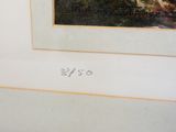 a picture of a painting on the wall of a house