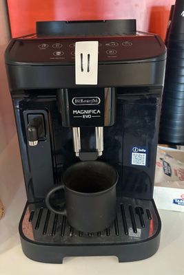 a coffee maker that is sitting on a counter