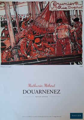 une image représentant un livre sur lequel figure l'illustration d'un homme dans un bateau