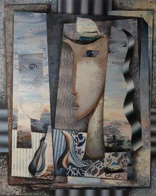 une image d'un tableau représentant un homme coiffé d'un chapeau