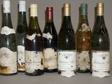 plusieurs bouteilles de vin sont alignées sur une table