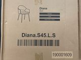 a cardboard box with a picture of a chair on it