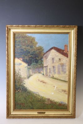 Albert Lorieux (Né en 1862) Coup de soleil Toile signée en b…