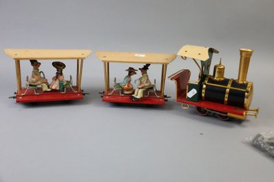 LR « O » : Train du jardin d'acclimatation avec locomotive é… - Photo 1