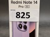 a close up of a box of redmi note 14 pro