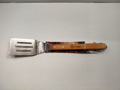 SOMAGIC - Spatule 44 cm - Acier inoxydable et bois - Manche …