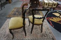 2 belles chaises en marqueterie de style Louis XV - ornées d… (photo 2)