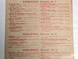 the menu for the restaurant is displayed on the table