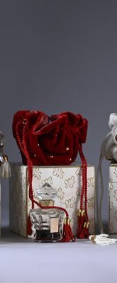 three teddy bears that are sitting in a box