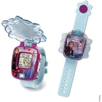 Montre Disney « La Reine des neiges » avec cadran lumineux et bracelet en plastique