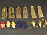 a lot of different items that are laying out on the table