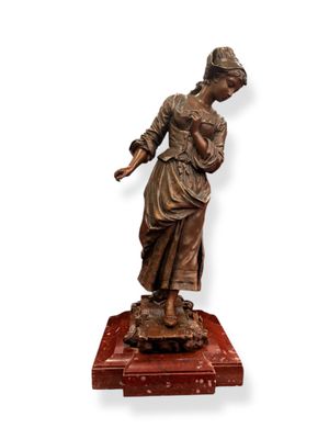 Edmond TASSEL (XIXe siècle) Passage du ruisseau