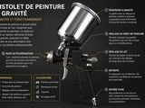 a picture of a spray gun with instructions on it