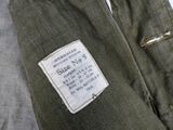a close up of a jacket with a label on it