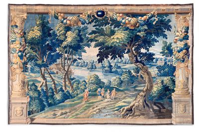 une image d'une tapisserie accrochée au mur d'une pièce