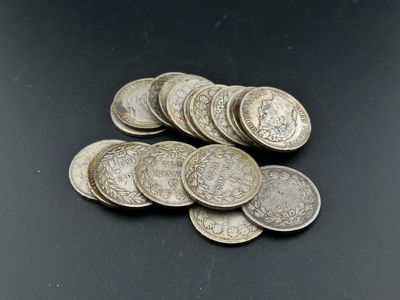 19 monnaie Louis Philippe de 5 Francs argent.